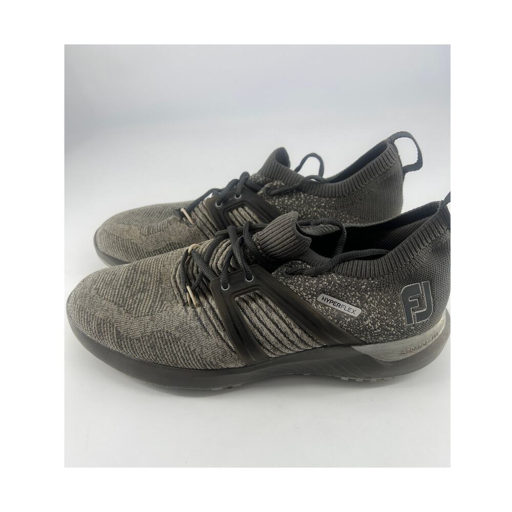 FootJoy Men's Gray and Black Hyperflex Golf Sneakers